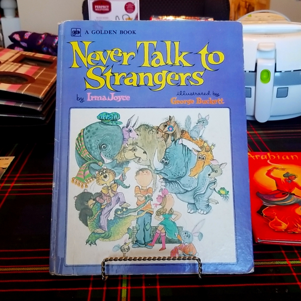Never Talk to Strangers Kids Book By Irma Joyce